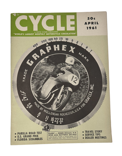 Cycle magazine april 1961 - april,