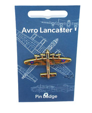 Lancaster bomber enamel pin - lancaster, 3d