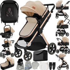 3 in 1 Pushchair Pram Travel