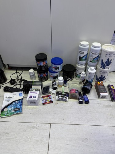 Marine aquarium item bundle - aquarium,