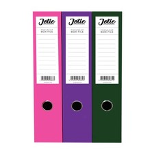 Foolscap Box Files 3pc Pink