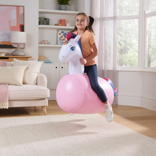 Inflatable unicorn hopper - inflatable,