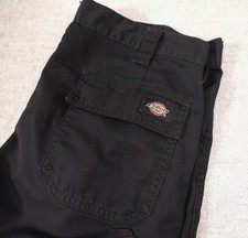 Dickies Black Cargo Pants Men’s Work Trousers Size W 34  - L 34