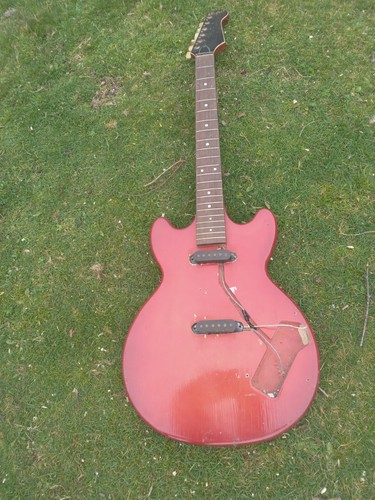 1960 hofner colorama guitar - hofner,