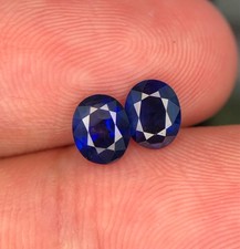 1.33 Carats Dark Blue Sapphire