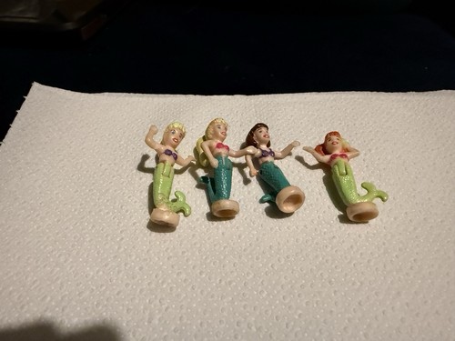 Polly pocket mermaid figurines - polly,