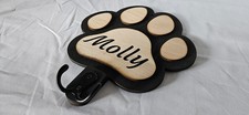 Paw print dog lead - print, hanger