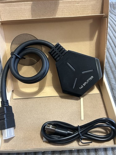 Hdmi splitter 2 out - in,
