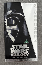 Star Wars Trilogy Special Edition Widescreen VHS Video Box Set George Lucas VGC