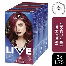 3x Schwarzkopf Live Color+Lift
