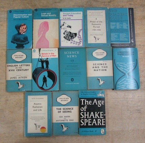 Vintage pelican books by - books,