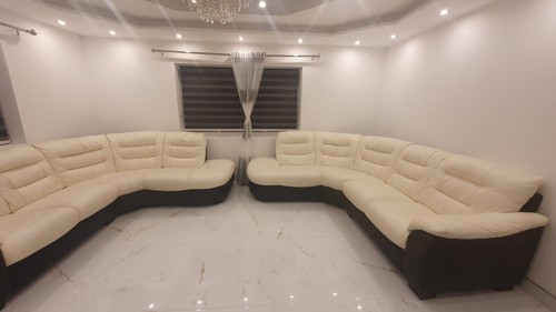 Dfs leather corner sofa swivel