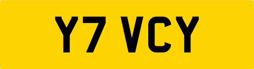 Vicky digit number plate - vicky, 1