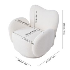 Swivel Cuddle Chair Round