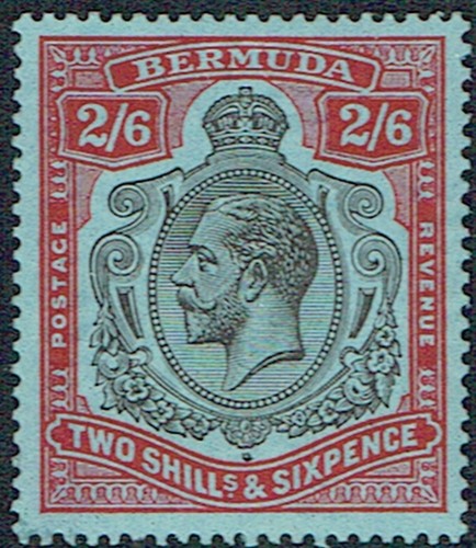 Bermuda 1929 black and - 1929, red