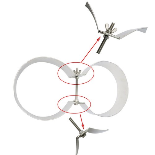 Diving butterfly wing nuts - 2x,