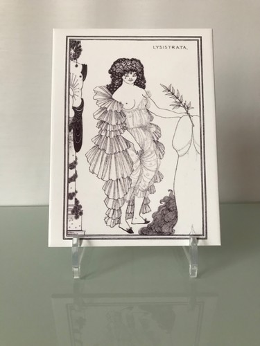 Aubrey beardsley ceramic - aubrey,
