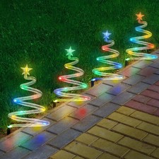 Christmas Spiral Stake Outdoor