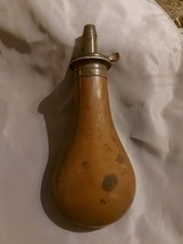 Antique Copper Powder Flask Dixon & Sons Patent Antique Powder Holder  