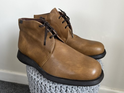 Camper men brown leather - men's,