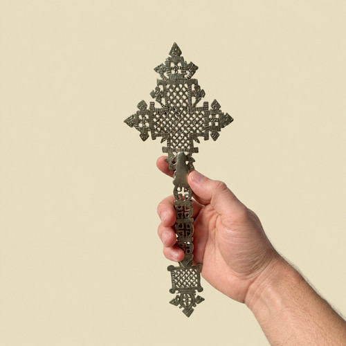 Ethiopian orthodox hand - ethiopian, cross