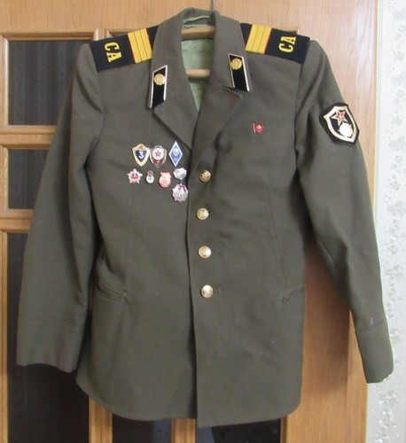 Soviet military uniform tunic - military,