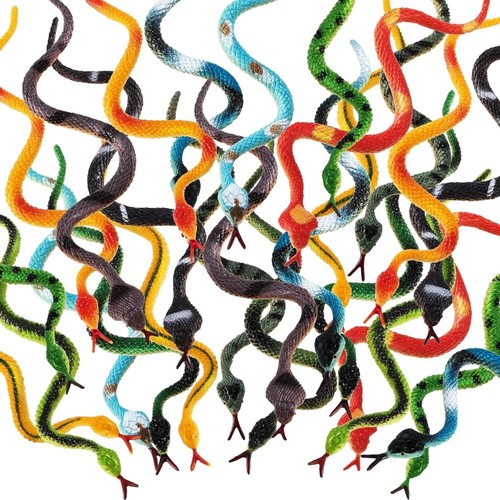 Pieces plastic snakes rain - pieces,
