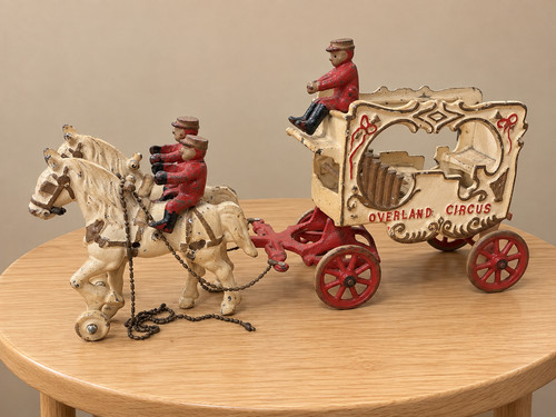 Overland circus horse - horse, drawn