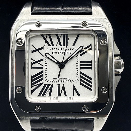 Cartier santos 100 medium - santos,