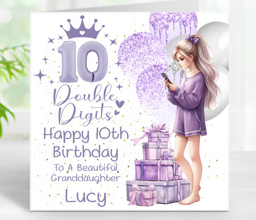 Personalised 10th birthday - personalised,