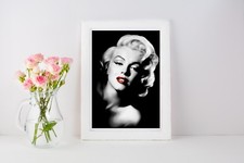 Marilyn Monroe Print Poster Wall Art Fashion Beauty Salon A6 A5 A4 A3 - 1027