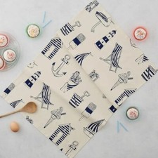 Nautical Tea Towel Large Size