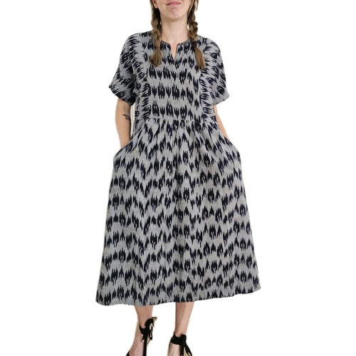 Toast ikat midi dress size - size, s