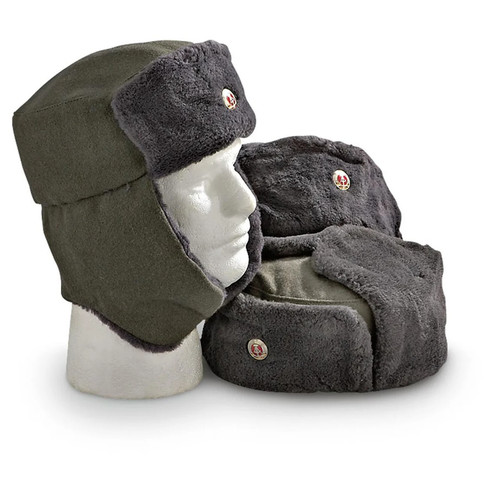 East german army winter - east, hat