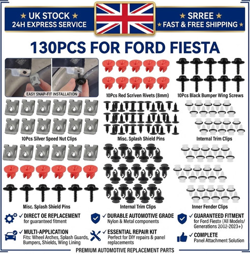 130pcs car body - 130pcs, clips
