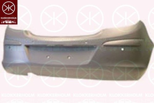 Rear bumper for vauxhall - rear,