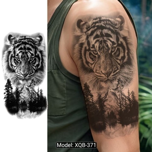 Realistic tiger head - tiger,