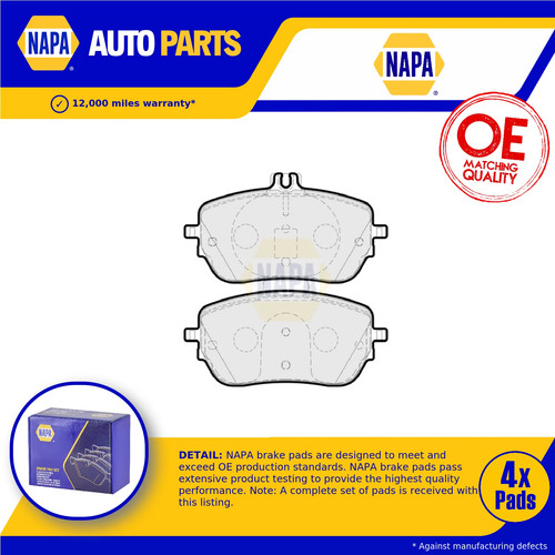 Brake pads set - set, fits