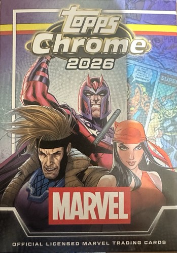 2026 topps chrome marvel - topps,