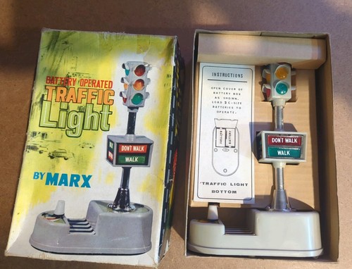 Marx battery operated traffic - marx,