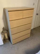 IKEA MALM Chest of 6 drawers