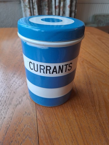 Green cornishware currants - t,