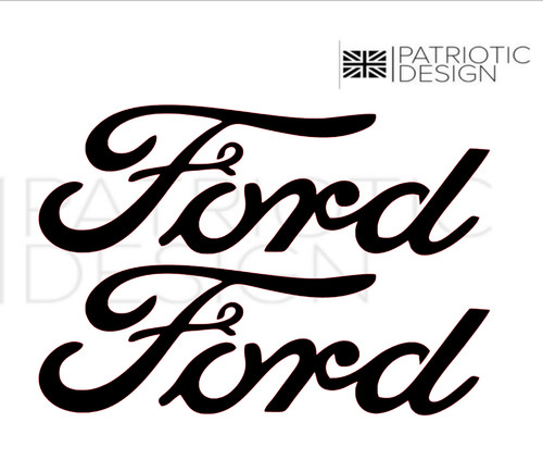 Ford decals sticker - 2x,