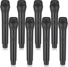 8 Pack Fake Microphone Prop
