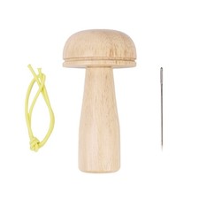 1Set Wooden Darning Mushroom