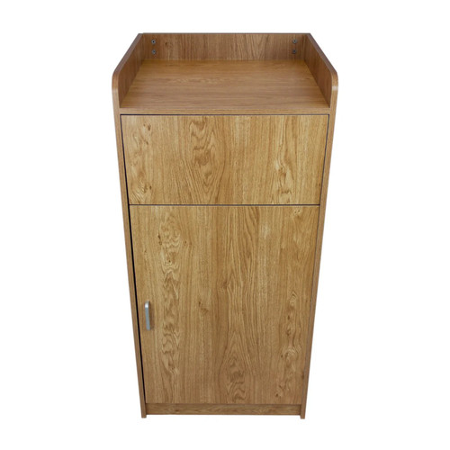 Light oak 100l wooden litter - wooden,