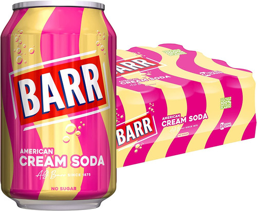 Cream soda zero sugar - soda,