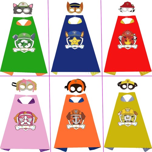 Paw patrol costume cape mask - patrol,