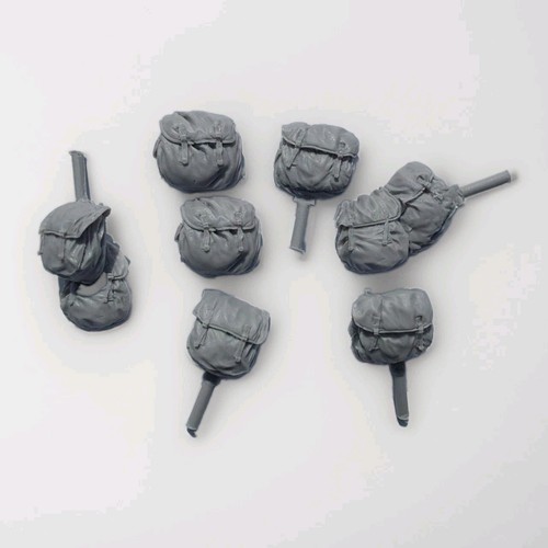 Wwii resin luggage packs - luggage,