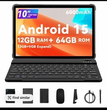 PRITOM 10.1 Inch Android 15